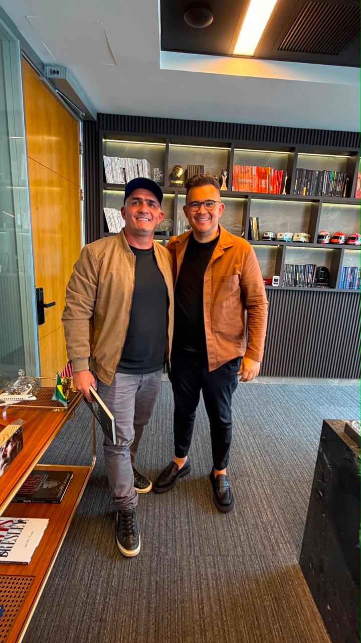 Odilon Souza com Bruno Avelar